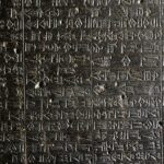 El Código Hammurabi inscrito en piedra