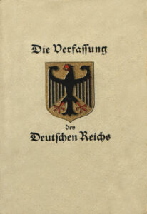 Constitución de Weimar de 1919